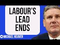 Labour’s Lead Has Now ENDED