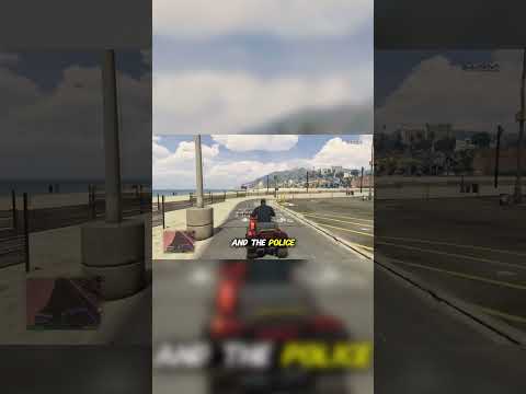 Police Chase Turned Disaster – Helicopter vs ATV #gta #shorts #epicfail
