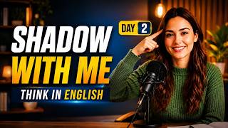 Information Think in English Day 2 | Speak English With Me Shadowing Practice News