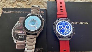 Huawei Watch Ultimate Vs Huawei Watch 3 Pro