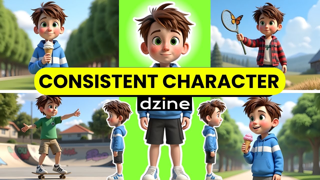 The 2 Easy Hacks to Create Consistent Characters with Dzine | Easy ...