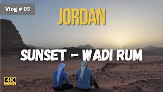 Sunset Point Wadi Rum - Jordan - 4K Tour Video