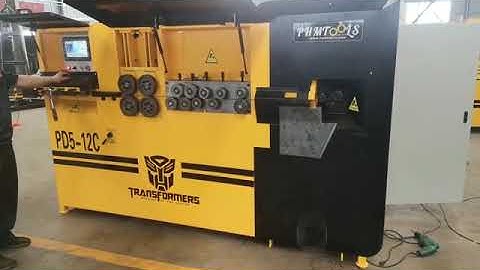 PD5-12C automatic steel bar bending cutting machine