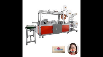 Elastic wide ear band mask making machine manufacture, 200-500pcs/min