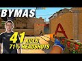 Bymas mirage faceit (41 kills) 71% 