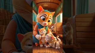Cat aur Bus ki Emotional Kahani 🐱🚌 #shorts