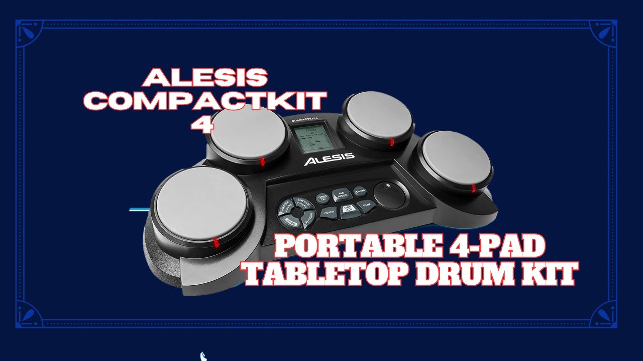 Alesis compact Kit 4 - YouTube