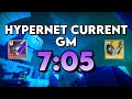 Hypernet Current GM in 7 Minutes! (Platinum, WR, 7:05)