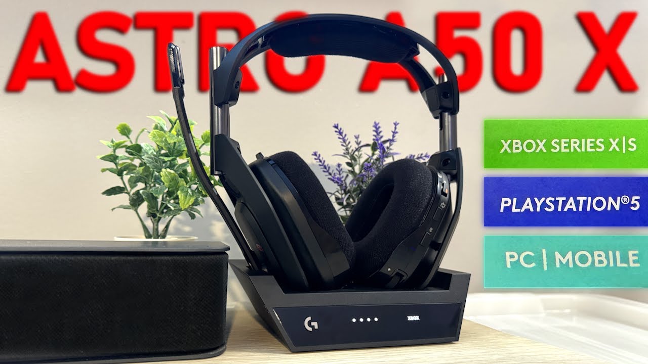 ASTRO A50 X Headset Unboxing & First Impressions (Logitech G) 