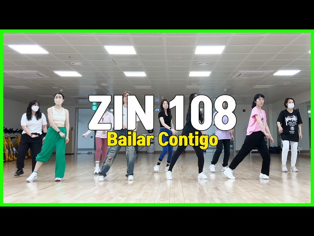 ZIN 108 / Zumba / Bailar Contigo / Tropical Vallenato / 최소녀 class=