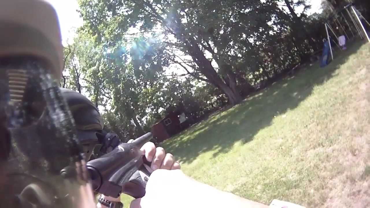 Tippmann CrossOver Review Part 1.  Shooting and Tests