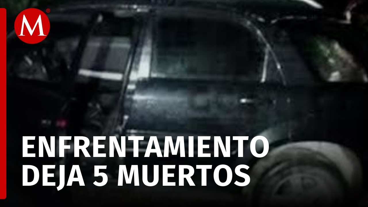 Guardia Civil logra abatir a 5 delincuentes tras enfrentamientos en SLP