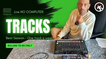 [Tracks] This 129 BPM Techno Groove Hits Hard | Improvised Live TR-8S Jam with built-in samples 