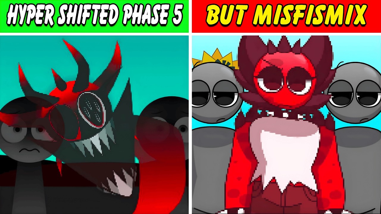 Incredibox Sprunki: Hyper Shifted Phase 5 But Misfismix (Best Mod)