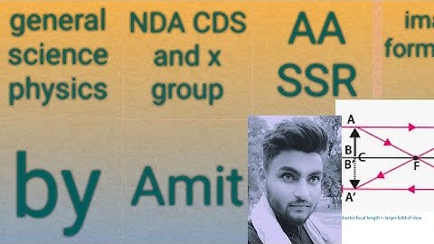 General science physics mirror part (2) image formation concave