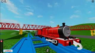 Tomy Testing Grounds Meet James The Red Engine
