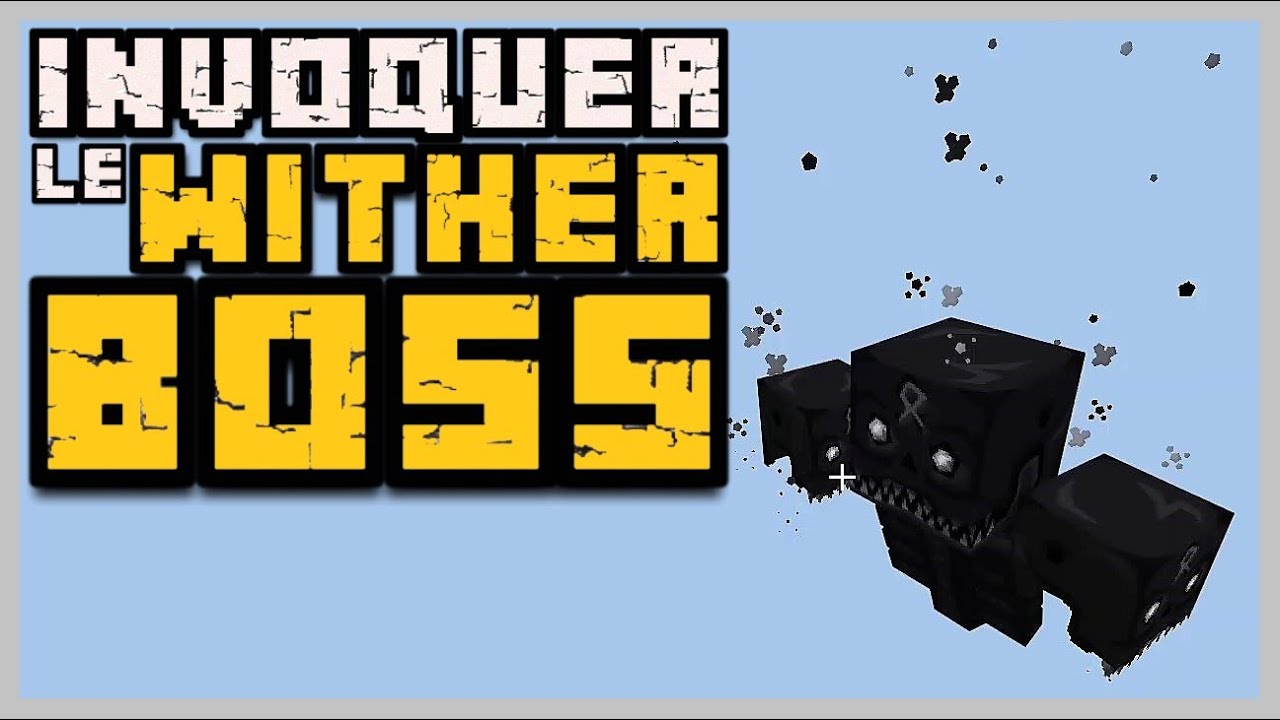 * COMMENT INVOQUER LE WITHER BOSS *, sur MINECRAFT BEDROCK ! (Xbox,PS4
