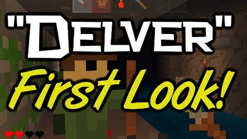 DELVER - First Look! - Dungeon Crawler, Monsters, Loot, Potions, Magic & More!