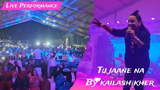 Tu jaane na - Live Performance Song by padmashree winner Kailash Kher at Bilaspur Himachal Pradesh