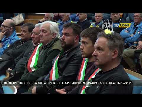 I SINDACI UNITI CONTRO IL CAPODIPARTIMENTO DELLA PC: «CAMBIO NORMATIVA O SI BLOCCA A... | 17/04/2025