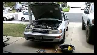 Replacing radiator in a 1994 corolla