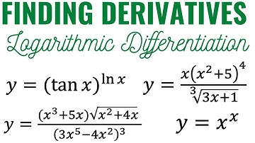 Logarithmic Differentiation