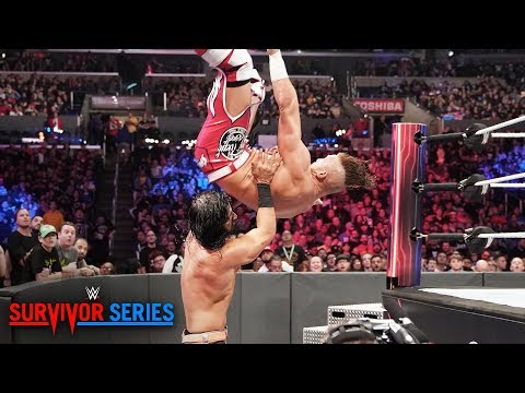 Buddy Murphy soars over the top rope in Cruiserweight Title clash: Survivor Series 2018