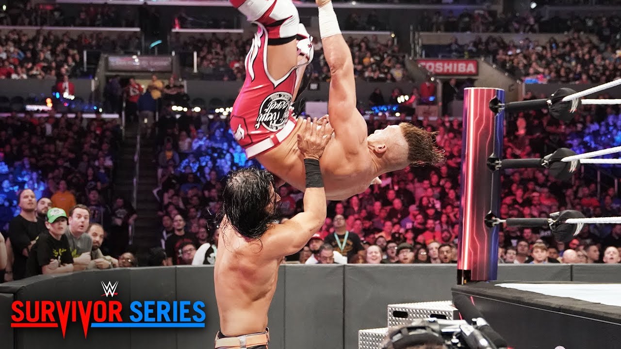 Buddy Murphy soars over the top rope in Cruiserweight Title clash: Survivor Series 2018