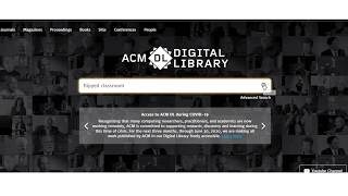 ACM DIGITAL LIBRARY │🔎 APRENDE A BUSCAR ARTÍCULOS CIENTÍFICOS RELACIONADOS A LA INFORMÁTICA 📚