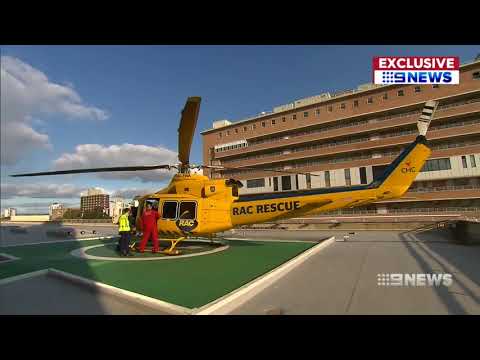 Helicopter Upgrade at Royal Perth Hospital | 9 News Perth
