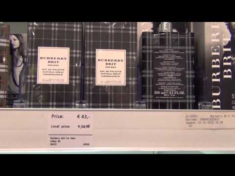 Цены Duty Free. Парфюмерия цены Duty Free в Амстердаме