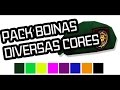 PACK Boinas Diversas Cores