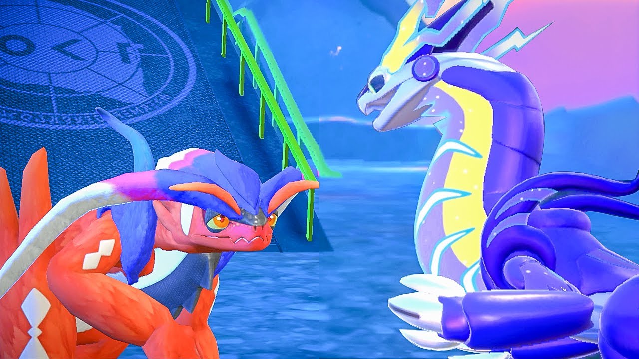 KORAIDON vs MIRAIDON  Legendary Pokémon Battle [Pokémon Scarlet