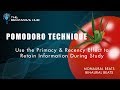 Pomodoro Technique ✍ Memory Retention Study Aid ✍ Gamma Binaural & Monaural Beats