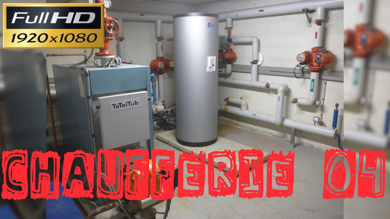 Chaufferie04-Chaudière de 160 Thermie heure avec 1 départ chauffage et ECS et supervision Trend