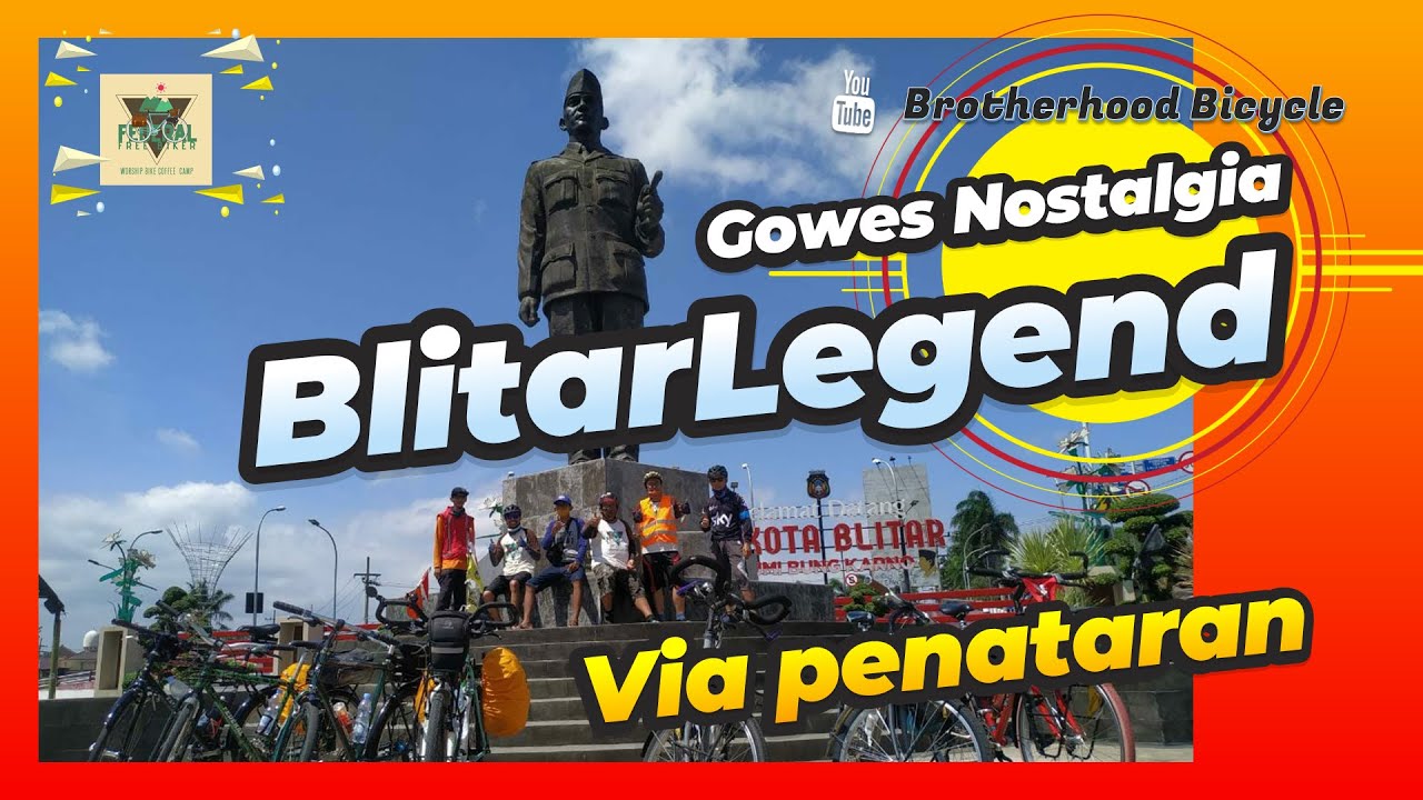 Federal Free Bikers Gowes Nostalgia Blitar Youtube