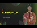 Eliminasi Gauss Jordan