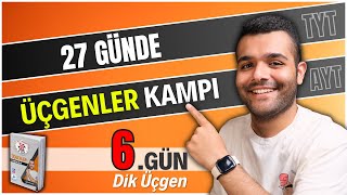 Dik Üçgen 27 Günde Tyt-Ayt Üçgenler Kampı-6 9Sınıf Üçgenler Kampı-6 2024