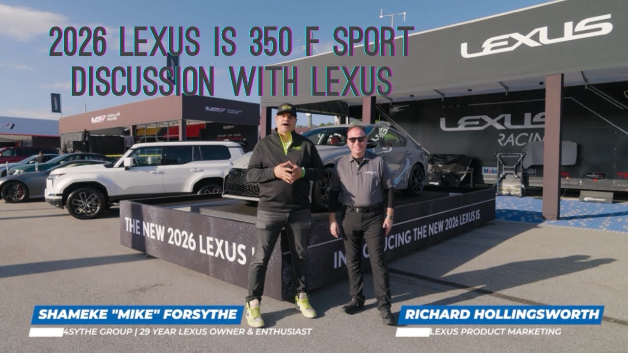 Lexus IS 350 F SPORT 2026 года | Подробный обзор с Lexus | Petit Le Mans