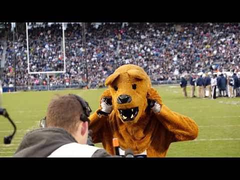 Penn State's Nittany Lion reveals his identity on senior day against Rutgers