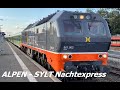 Züge auf Niebüll bahnhof - Mit Alpen-sylt express, IC, regionalverkehr und autozüge