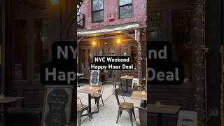 Best happy hour in East Village! #nycdeals #cheapdrinks #happyhour