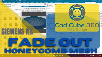 FADE OUT HONEYCOMB PATTERN | COMPLEX DESIGN | ADVANCE | SIEMENS NX | LATEST | ENGLISH