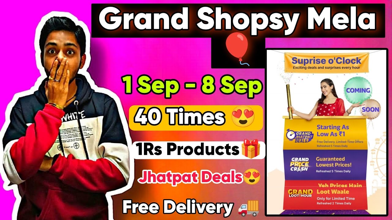 Grand Shopsy Mela is Back 🤩 | 1Rs Products Loot | Shopsy-Flipkart New Loot today