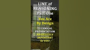 Line of Reasoning - Life is by Intelligence and Design #science #creation #intelligentdesign #enzyme