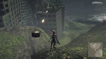 The Top of The Flooded City -  NieR Automata Out of Bounds Exploration
