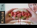 Eating a RAW HAMBURGER with GORDON RAMSAY!!  Kluna Tik Dinner | ASMR eating sounds no talk recipe