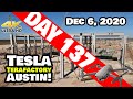 Tesla Gigafactory Austin 4K  Day 137 - 12/6/20 - Terafactory Texas - BUSY SUNDAY + BONUS & LAND ART!