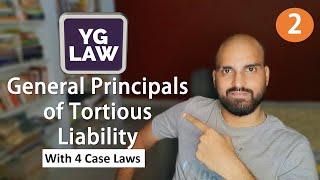 Vicarious Liability - General Principals of Tortious Liability