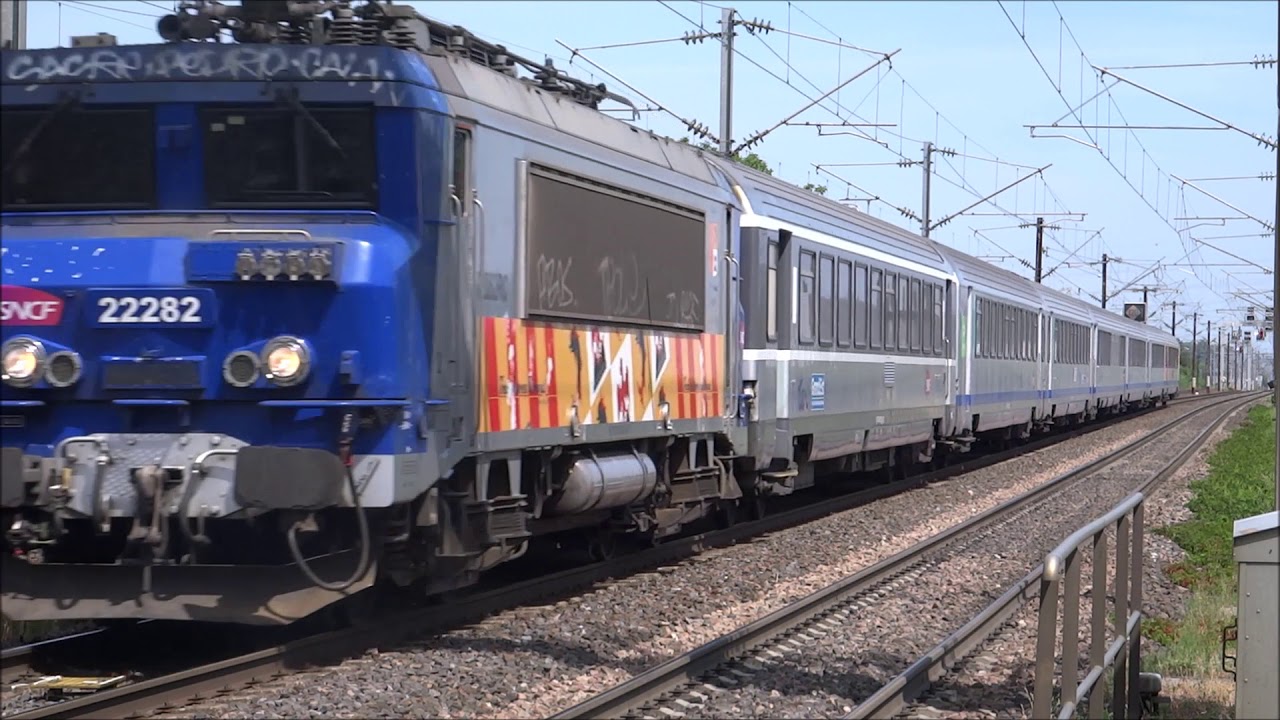 BB 22000 paca sur les TER Strasbourg-Paris dimanche soir et lundi